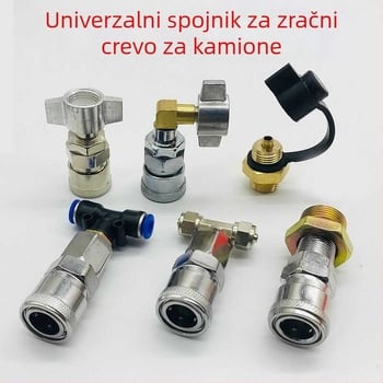 Konekcija za zračni sustav prikolice i kamiona – ugrađeni spremnik zraka i dovod zraka; Podrijetlo: Drugo; Marka: Drugo; Model: Drugo; Primjena: Gradnja