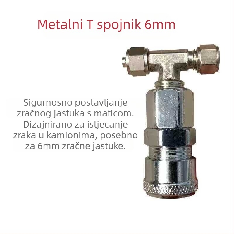 Konekcija za zračni sustav prikolice i kamiona – ugrađeni spremnik zraka i dovod zraka; Podrijetlo: Drugo; Marka: Drugo; Model: Drugo; Primjena: Gradnja