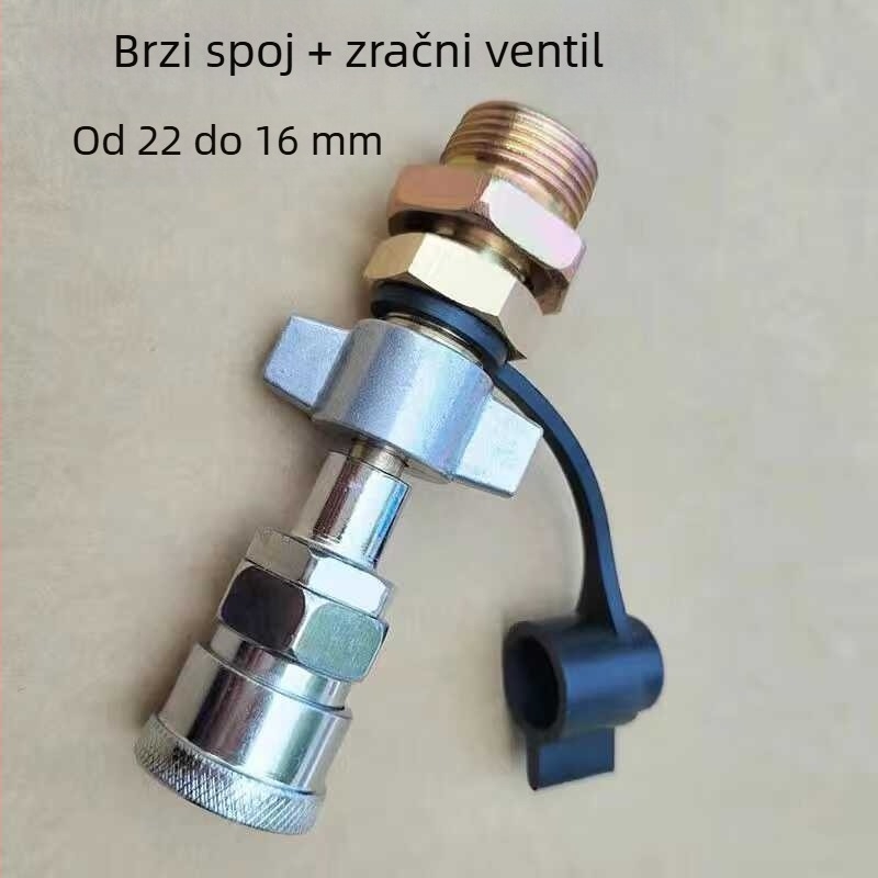 Konekcija za zračni sustav prikolice i kamiona – ugrađeni spremnik zraka i dovod zraka; Podrijetlo: Drugo; Marka: Drugo; Model: Drugo; Primjena: Gradnja