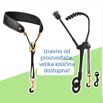 Saxofonski vratni kaiš – metal, model S-02, izdržljiv, pogodan za odrasle i djecu, naramenica