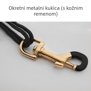 Saxofonski vratni kaiš – metal, model S-02, izdržljiv, pogodan za odrasle i djecu, naramenica