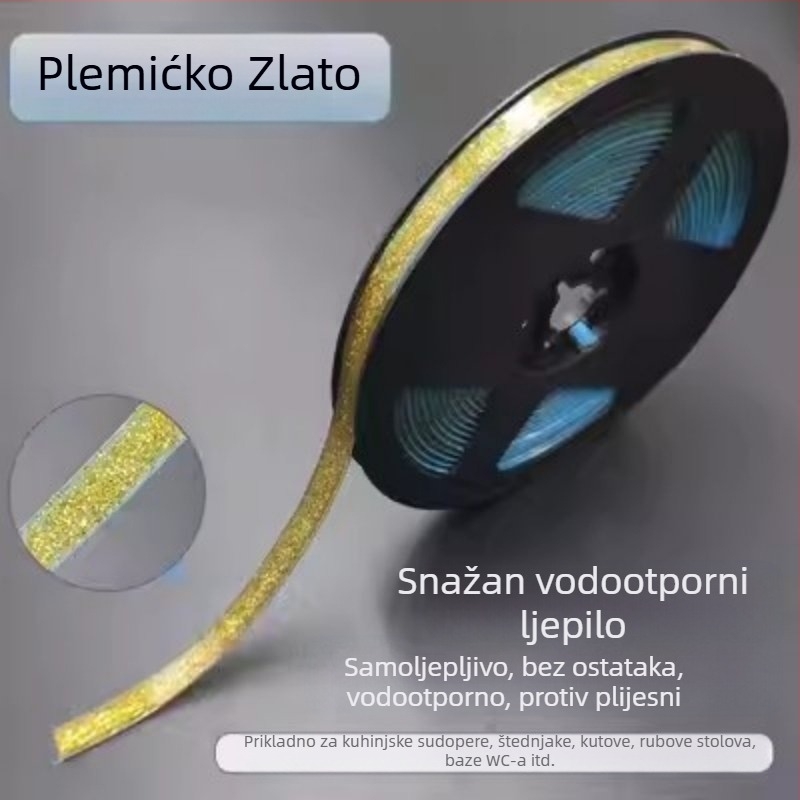 Samoljepljiva kuhinjska rubna traka, PVC materijal; porijeklo Guangdong; ravna, moderna i minimalistička stil.
