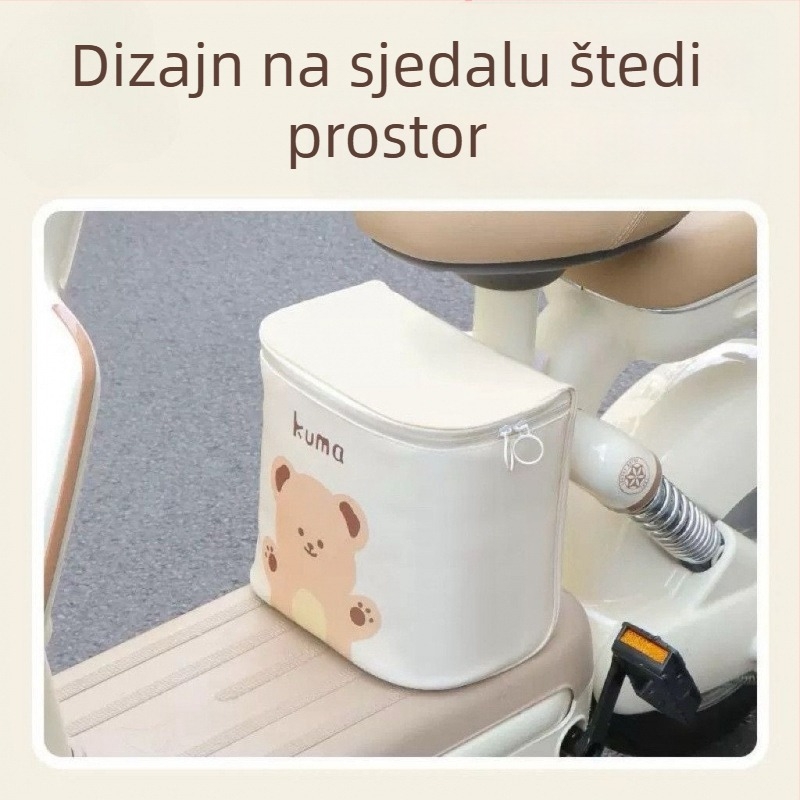 Kozmetička torbica, kubični oblik; Oxford platno; model Dopamine; pogodna za putovanja i skladištenje šminke