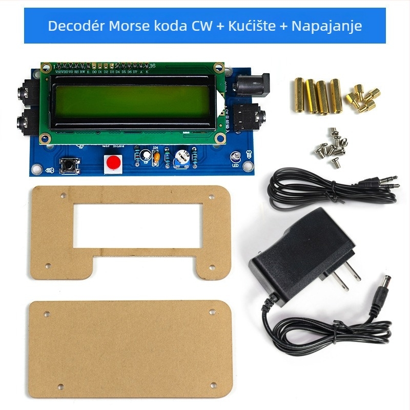 Core Storm CW Morseov dekoder — komplet dijelova za praksu zavarivanja PCB ploča