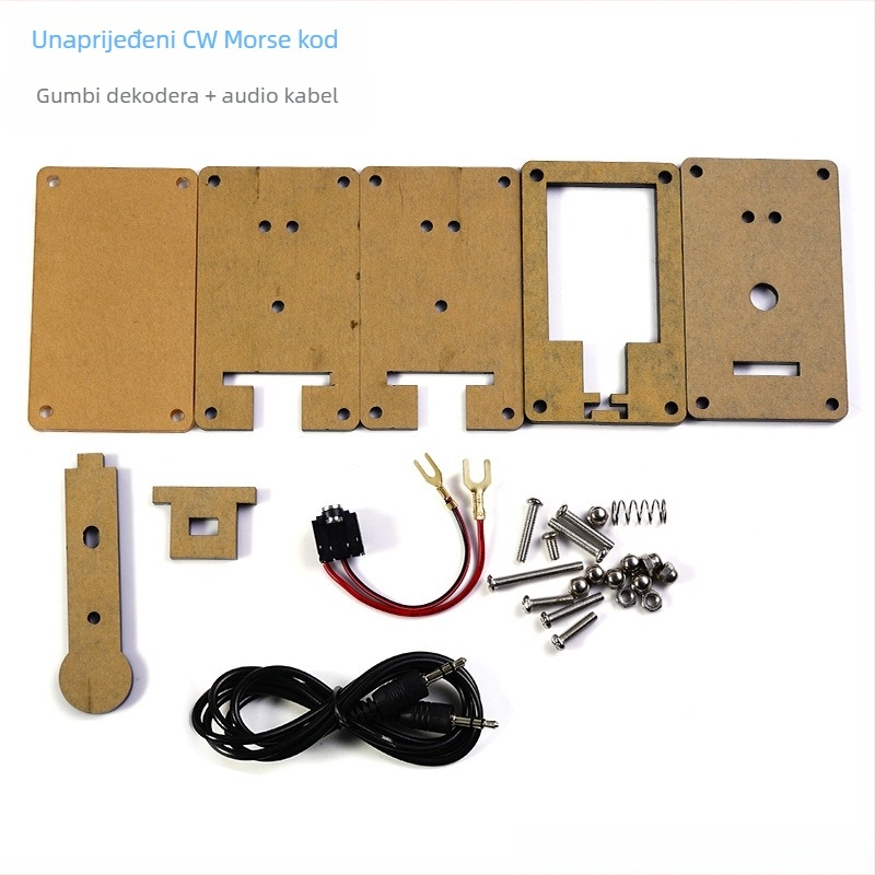 Core Storm CW Morseov dekoder — komplet dijelova za praksu zavarivanja PCB ploča