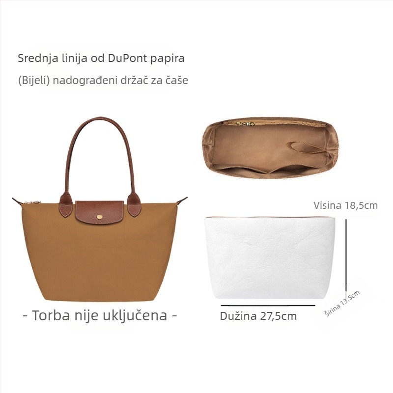 Torbica za šminku Lobo Shi LB86402, kubični oblik, DuPont Paper, višenamjenska