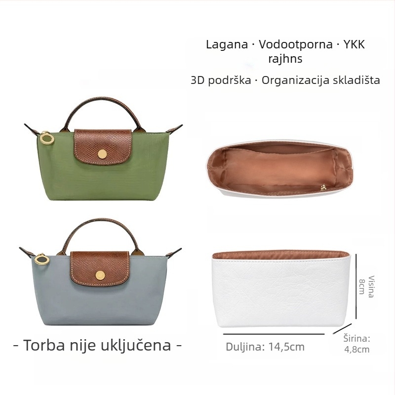 Torbica za šminku Lobo Shi LB86402, kubični oblik, DuPont Paper, višenamjenska