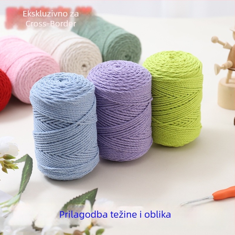 Pređa od mješavine poliestera i pamuka, šuplja pamuka, Vortex pređa za ručno pletenje