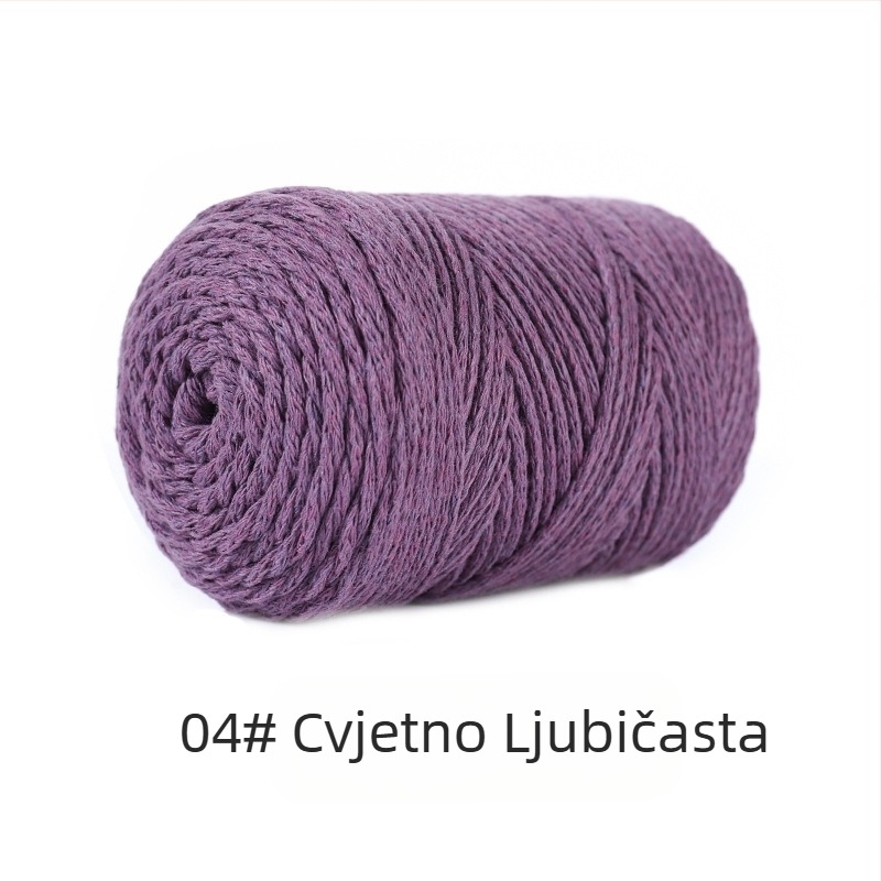 Pređa od mješavine poliestera i pamuka, šuplja pamuka, Vortex pređa za ručno pletenje