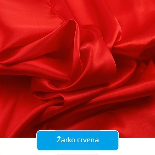 Saten tkanina od svile - za podlogu odjeće, scenske zavjese i svadbena dekoracija