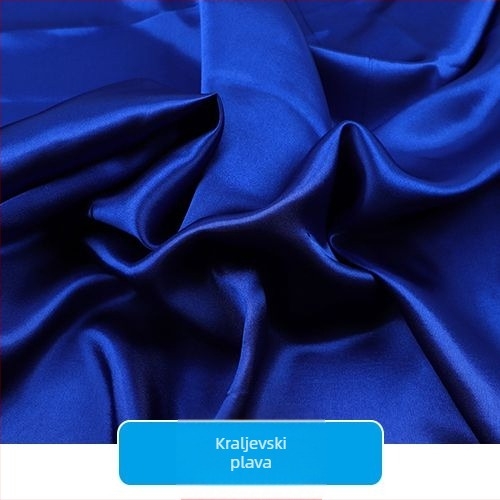 Saten tkanina od svile - za podlogu odjeće, scenske zavjese i svadbena dekoracija