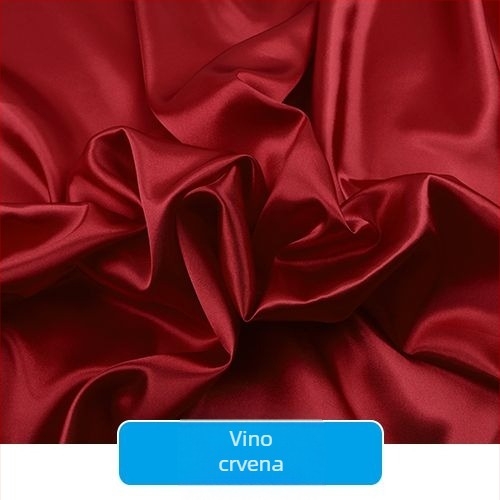 Saten tkanina od svile - za podlogu odjeće, scenske zavjese i svadbena dekoracija