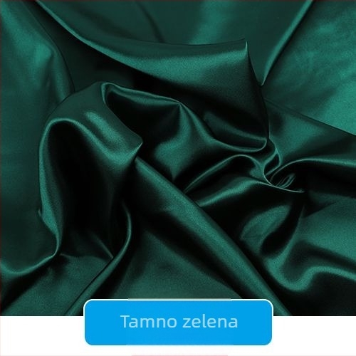 Saten tkanina od svile - za podlogu odjeće, scenske zavjese i svadbena dekoracija