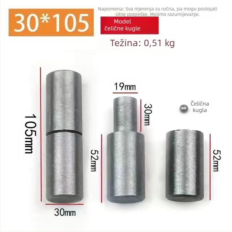 Željezni obični panto za vrata s H-oblikom, Model Other, Kod proizvoda: Zlp-420128010453