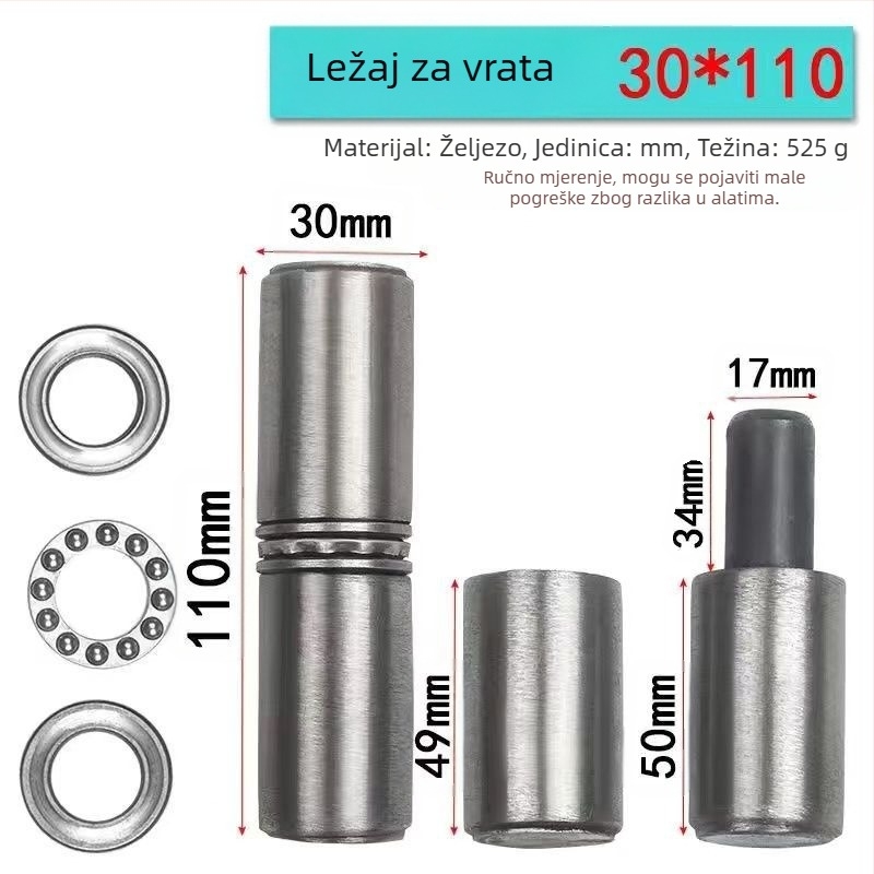 Željezni obični panto za vrata s H-oblikom, Model Other, Kod proizvoda: Zlp-420128010453