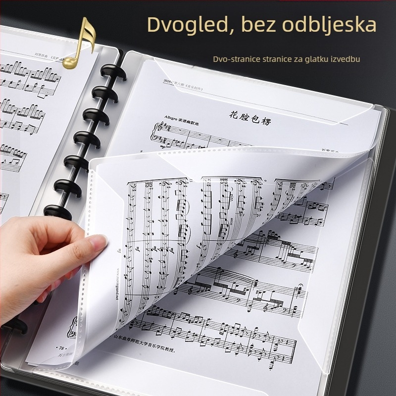 Folder za note – model XWS-LPJ01-0812, Materijal: plastika.