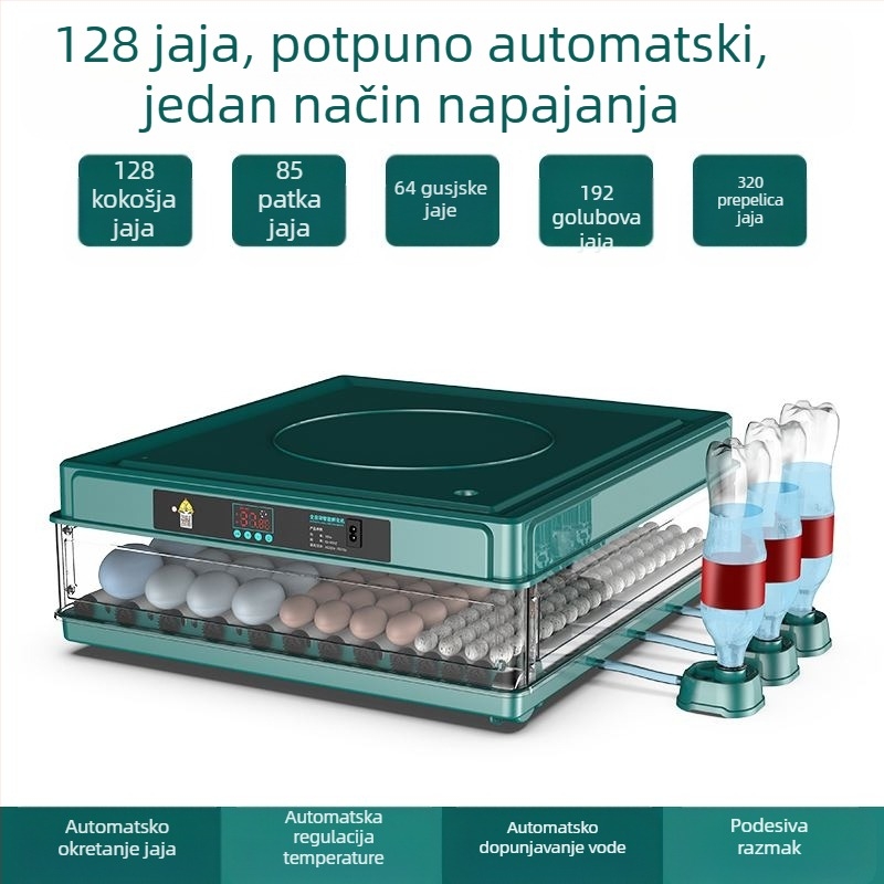 Inkubator – kompaktni kućni, automatski i inteligentni, Wei Qian, IPX8 vodootporan, bez ugrađene baterije