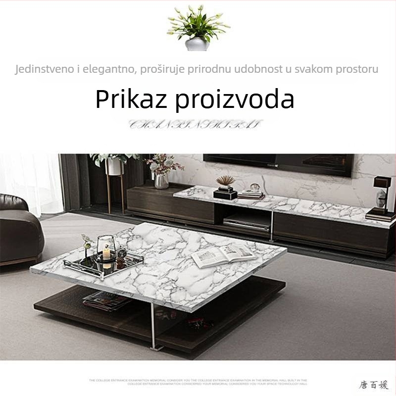 PVC naljepnica za zid – otporna na ulje, otporna na visoke temperature, samoljepljiva, uzor Building, 1 list