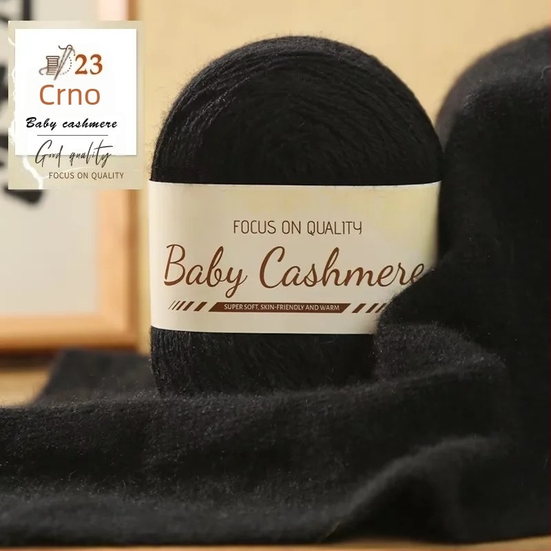 DIY šal od kašmira — ručno pleteno, srednje debela pređa