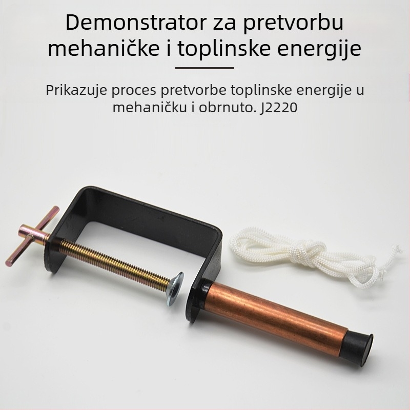 J22205 Demonstrator prijenosa mehaničke energije u toplinsku energiju za fiziku, Liuxin – nastavna sredstva