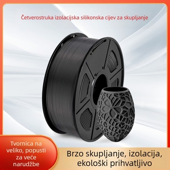Silikonska zaštitna navlaka za električne kabelje, 4:1 smanjenje, otporno na koroziju, otporno na plamen, izolacija, -70°C do 260°C, RoHS