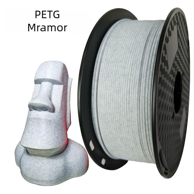 PETG mramorni filament za 3D ispis, okrugli presjek