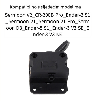 HARSIMON Ekstruder s dvostrukim zupčanicima – komplet za napajanje Ender3S1/V3SE/KE/V1Pro