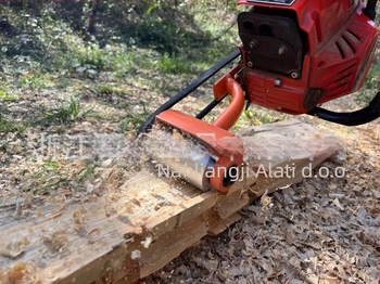 BY-66 Nož za obradu drva s remenskim pogonom, čelik i aluminij, za vanjsku upotrebu, neto težina 1,65 kg