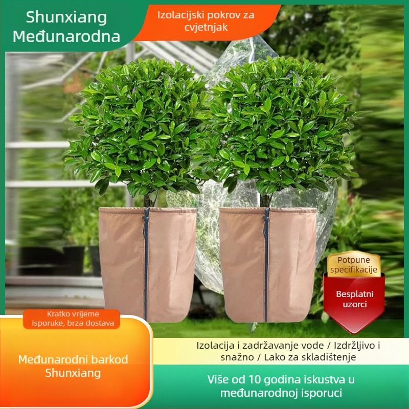 Izolacijski pokrov za cvjetne posude, PP materijal, zaštitni pokrov za saksije