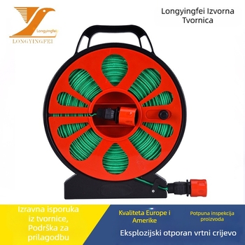 Vrtna vodovodna cijev s rotirajućom mlaznicom, Dragon Eagle Fly, prilagodljiv set alata