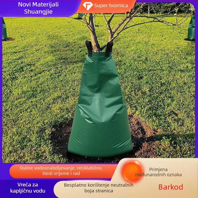 Torba za kapljično navodnjavanje - PVC/PE materijal, zapremina 20 galona, za kućno vrtlarstvo i poljoprivredu