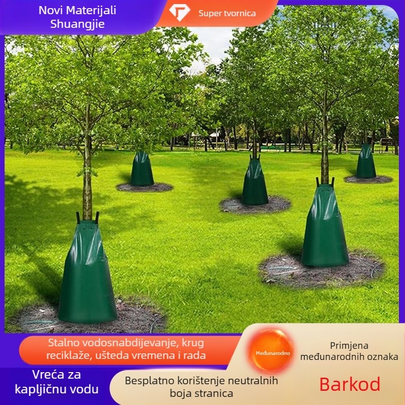 Torba za kapljično navodnjavanje - PVC/PE materijal, zapremina 20 galona, za kućno vrtlarstvo i poljoprivredu