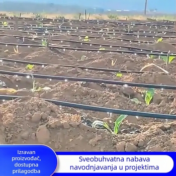 Patch-Type dvostruka kapljiva traka za navodnjavanje za plastenike (povrće, paprike, jagode) – Golden Autumn