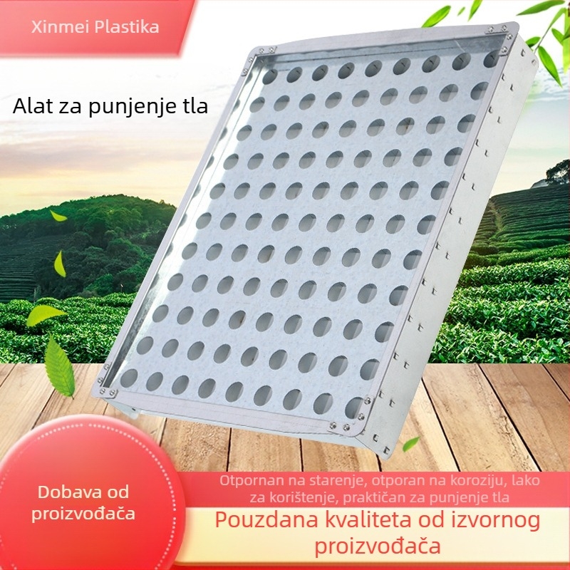 Nehrđajući čelični loader tla – podni tip, seoski stil, za projekte zelenila, Hongxin