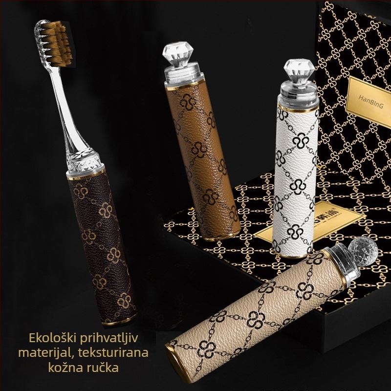 Han Bing K221 ručna četkica za zube za odrasle, 4-dijelna poklon kutija