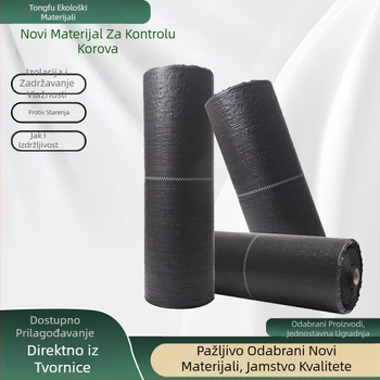 Tkanina protiv korova, PE, trake tkana, prilagođene specifikacije, standard 05