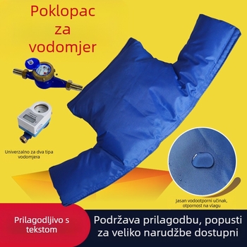 Izolacijski omotač za vodomjer, tkanina s izolacijskim pamukom; čvrsto stanje, oblik površinskih izbočina, radna temperatura do 80°C