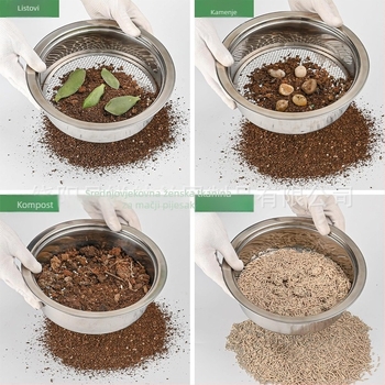 Sito za tlo s uklonjivim kompostnim sitom i separacijom nečistoća (Šifra: TRS001; Marka: Other; Uvoz: Ne)