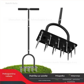 XS Kultivator i aerator za travnjak – prozračivanje tla u vrtu