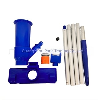 Alat za čišćenje bazena s vakuumskim mlaznicama, donja četka za usisavanje i visokoučinkovit filtr; bez skupljača dlaka