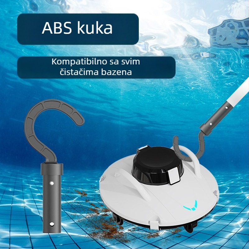 Huk za čišćenje bazena s teleskopskom šipkom – (Opća kompatibilnost; Svi bazeni; Teleskopska šipka; Usisavači; Brand: dbtech)
