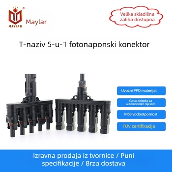 MAYLAR MCH501 fotonaponski konektor, 6-putni, MC4 sučelje, za solarnu energiju