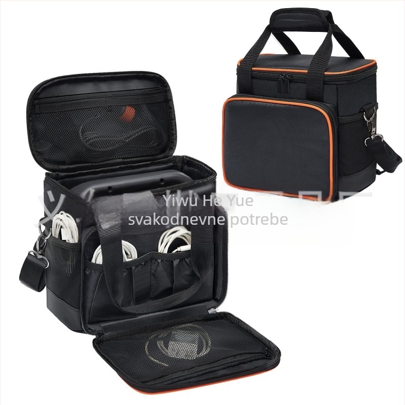 Torba za pohranu baterije – kubasta torba za putovanje za prijenosne napajanja stanice, Oxford platno, višestruka upotreba (Model: Battery storage bag)