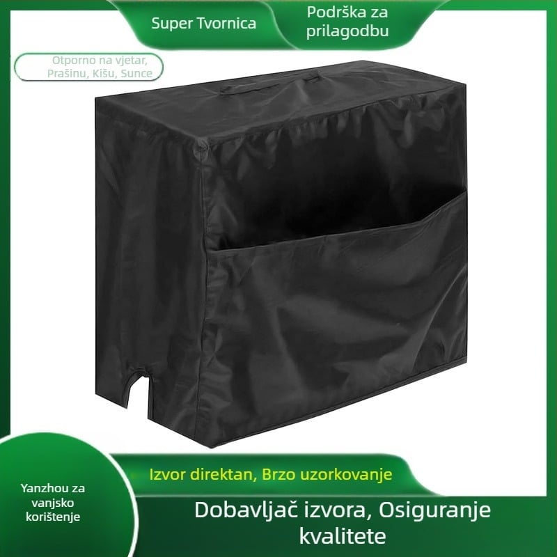 Navlaka za zavarivački stroj – vodootporna tkanina 190T poliester taft / 210D, 420D Oxford tkanina s premazom; zaštita od kiše i UV; mogućnost privatne oznake; za vanjsku upotrebu