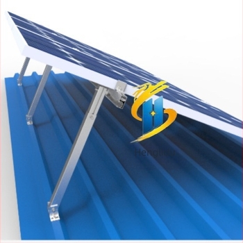 Henglida PV podesiva nosač od aluminijske legure za solarnu krov i balkon | Anodizirani završni sloj | 2.1 kg