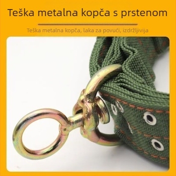 Kravlji vratni ovratnik s pojačanim dizajnom, uzda za vrat i uzgoj, univerzalno za uzgoj