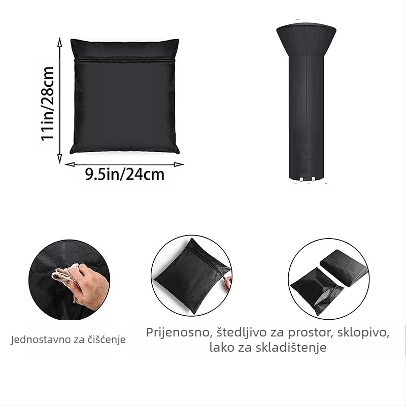 Zaštita za grijanje zraka energijom, 210D srebrnasta Oxford platna, prilagodba dostupna, modern minimalistički stil, navlaka za prašinu/sofu/klimu