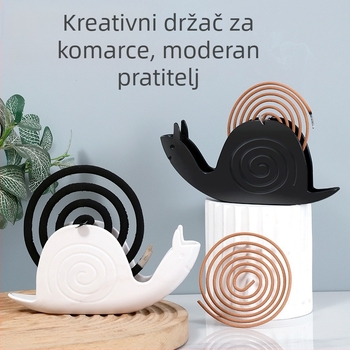 Držač za moskitnu spiralu, s visećim dizajnom, od ABS plamen otpornog materijala, lagan, 59 g, višekratno korištenje