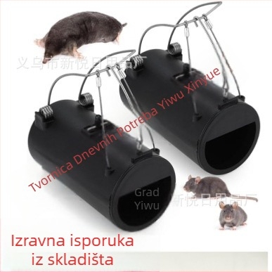 Pružna klopka za glodavce — univerzalna primjena, standardni materijal