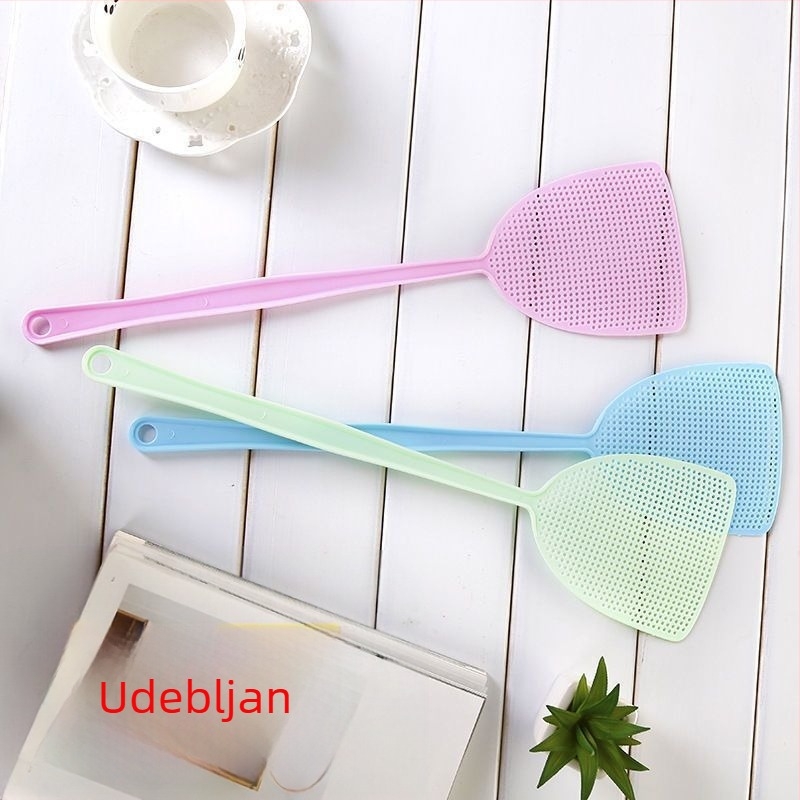 Plastična muha lopatica s dugim držalom, jednostavan dizajn, netoksična, bez mirisa, mogućnost prilagodbe